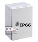 Preview: Metall Schaltschrank 400x400x150 mm HBT 1-türig IP66